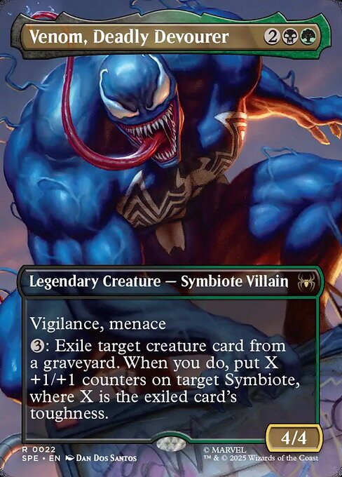 命を貪るもの、ヴェノム/Venom, Deadly Devourer [SPE][FOIL]