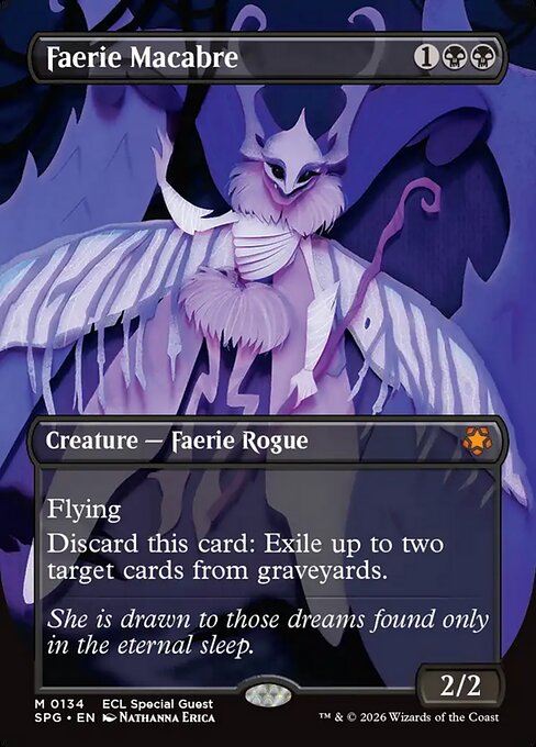 フェアリーの忌み者/Faerie Macabre [SPG][FOIL]