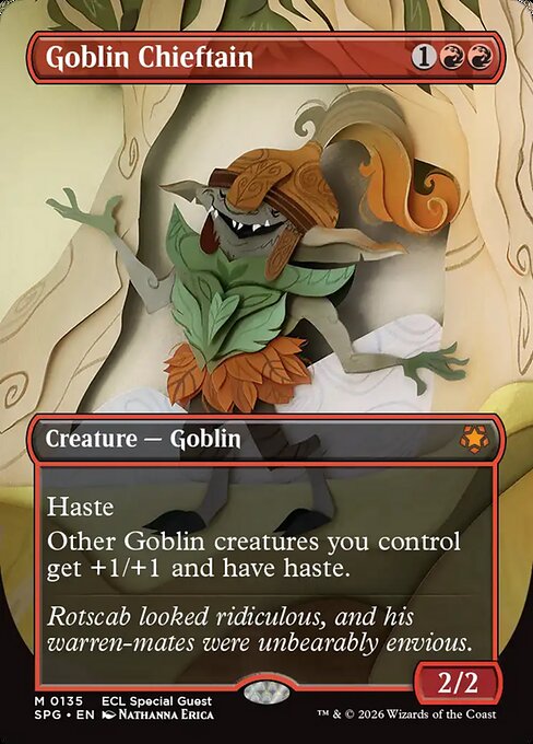 ゴブリンの酋長/Goblin Chieftain [SPG]
