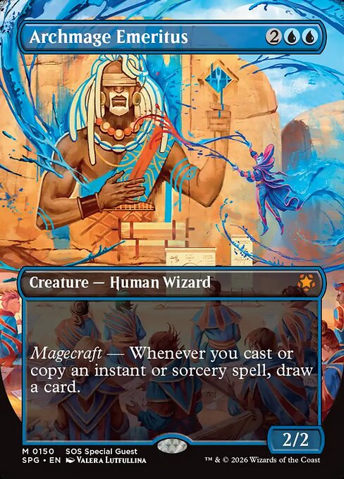 大魔導師の名誉教授/Archmage Emeritus [SPG][FOIL]