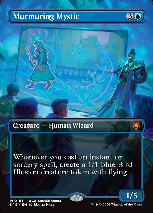 つぶやく神秘家/Murmuring Mystic [SPG][FOIL]