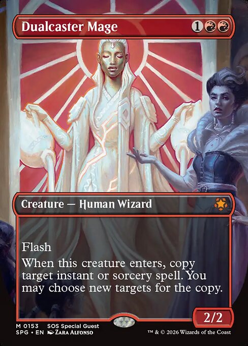 二重詠唱の魔道士/Dualcaster Mage [SPG][FOIL]