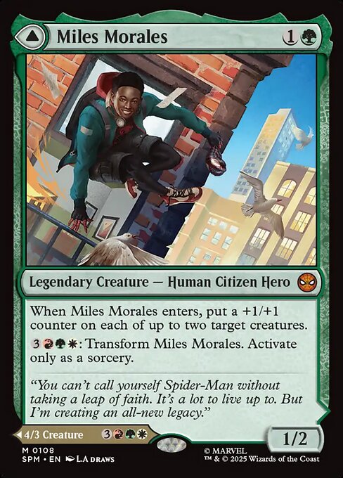 マイルズ・モラレス/Miles Morales - アルティメット・スパイダーマン/Ultimate Spider-Man [SPM][FOIL]