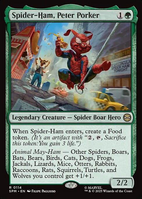 スパイダーハム、ピーター・ポーカー/Spider-Ham, Peter Porker [SPM][FOIL]