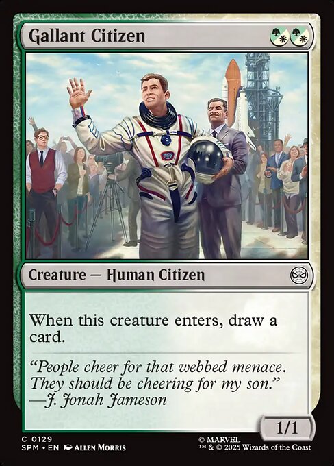 勇敢な市民/Gallant Citizen [SPM][FOIL]