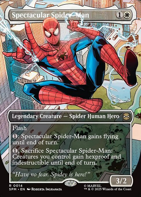 スペクタキュラー・スパイダーマン/Spectacular Spider-Man [SPM-BF][ボーダーレス][FOIL]