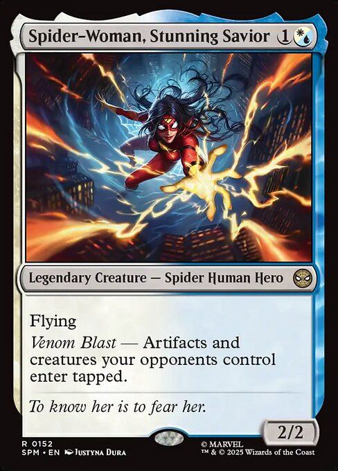 驚嘆の救い手、スパイダーウーマン/Spider-Woman, Stunning Savior [SPM][FOIL]