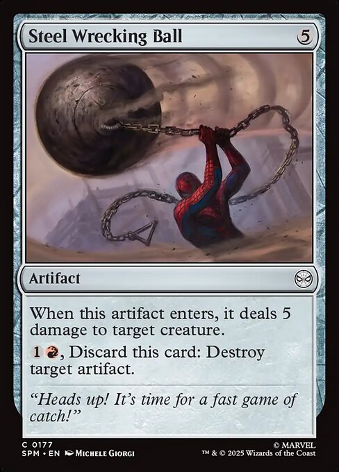 破壊の鉄球/Steel Wrecking Ball [SPM][FOIL]