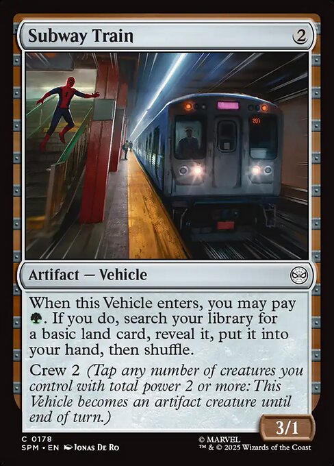 地下鉄/Subway Train [SPM][FOIL]