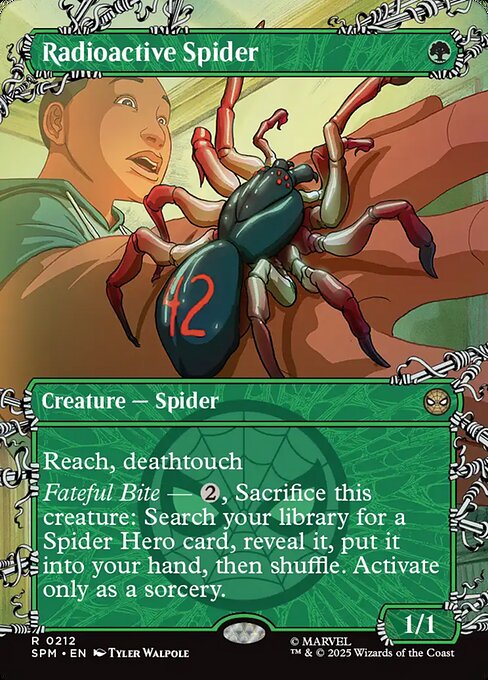 放射線を浴びた蜘蛛/Radioactive Spider [SPM-BF][ボーダーレス]