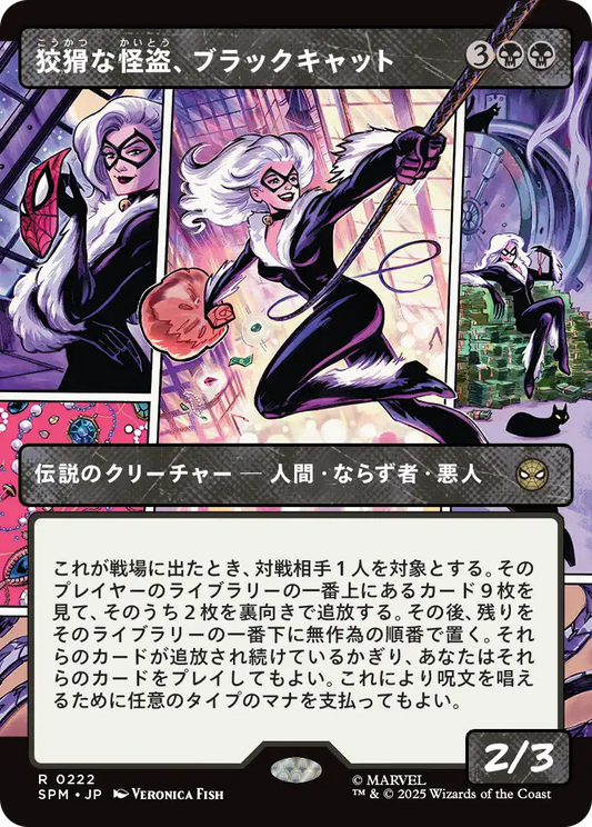 狡猾な怪盗、ブラックキャット/Black Cat, Cunning Thief [SPM-BF][ボーダーレス]