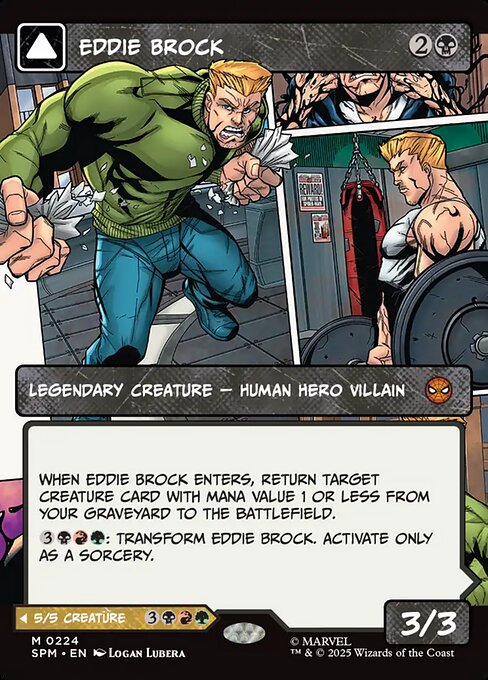 エディ・ブロック/Eddie Brock - リーサル・プロテクター、ヴェノム/Venom, Lethal Protector(224) [SPM-BF][ボーダーレス]
