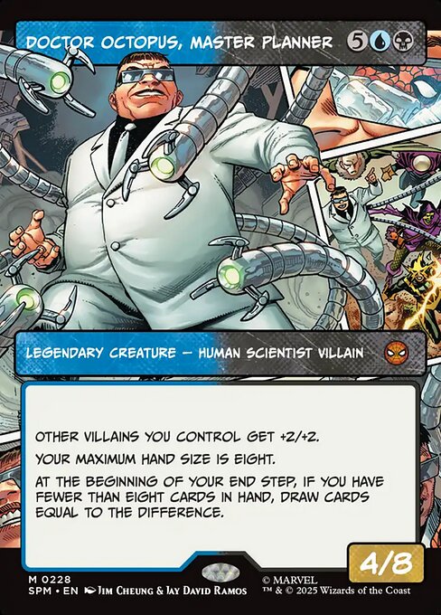 マスタープランナー、ドクター・オクトパス/Doctor Octopus, Master Planner [SPM-BF][ボーダーレス][FOIL]