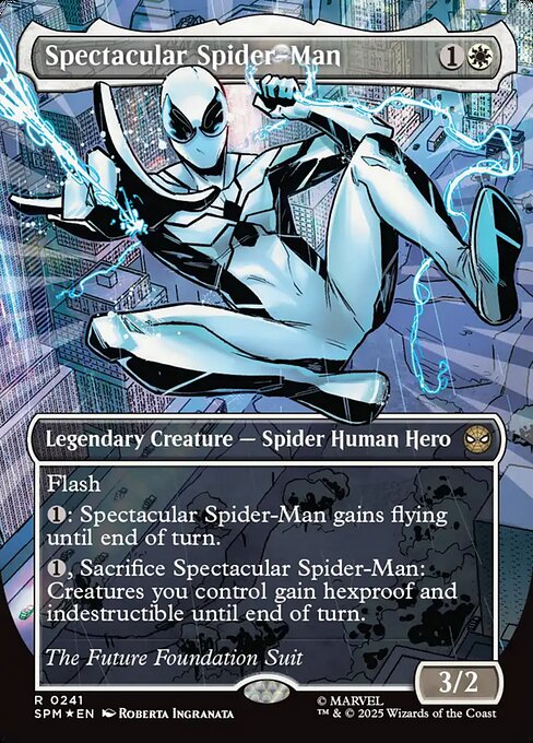 スペクタキュラー・スパイダーマン/Spectacular Spider-Man(FF) [SPM-BF][ボーダーレス][FOIL][テクスチャー]
