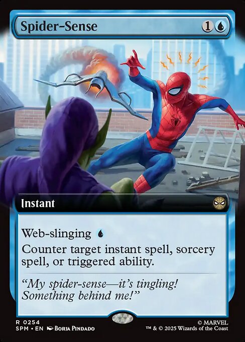 スパイダーセンス/Spider-Sense [SPM-BF][拡張アート][FOIL]