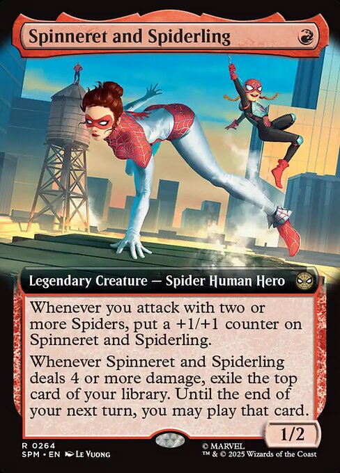 スピナレットとスパイダリング/Spinneret and Spiderling [SPM-BF][拡張アート][FOIL]