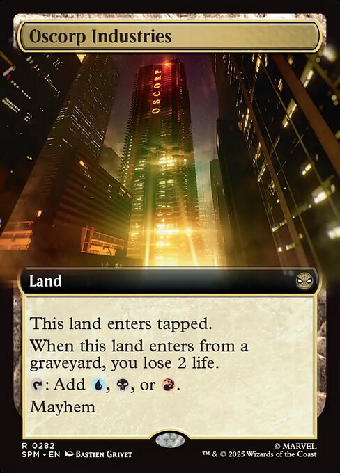 オズコープ社/Oscorp Industries [SPM-BF][拡張アート][FOIL]