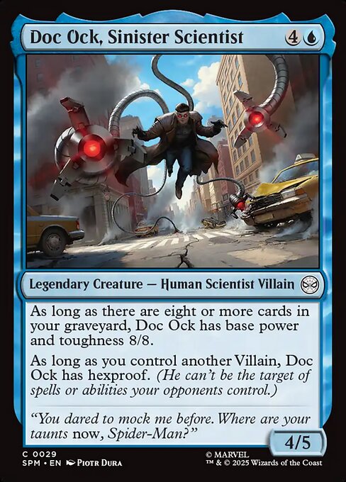 悪意ある科学者、ドク・オック/Doc Ock, Sinister Scientist [SPM][FOIL]