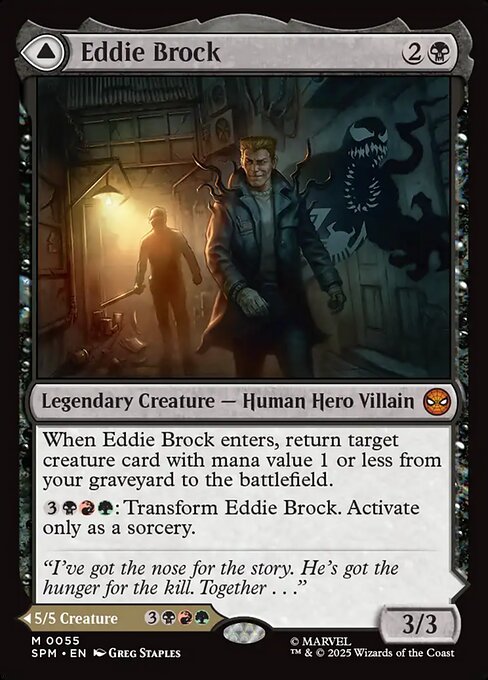 エディ・ブロック/Eddie Brock - リーサル・プロテクター、ヴェノム/Venom, Lethal Protector [SPM][FOIL]