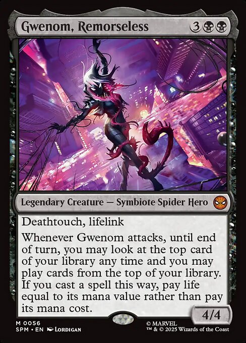 情け容赦無き者、グウェノム/Gwenom, Remorseless [SPM][FOIL]