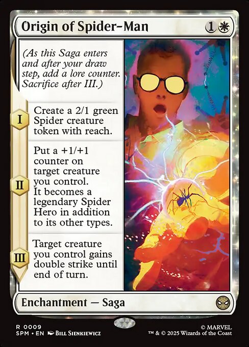スパイダーマンの原点/Origin of Spider-Man [SPM][FOIL]