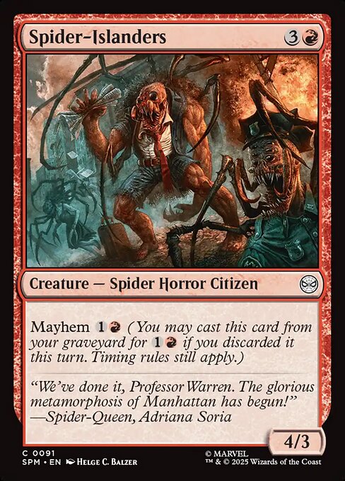 スパイダーアイランドの人々/Spider-Islanders [SPM][FOIL]