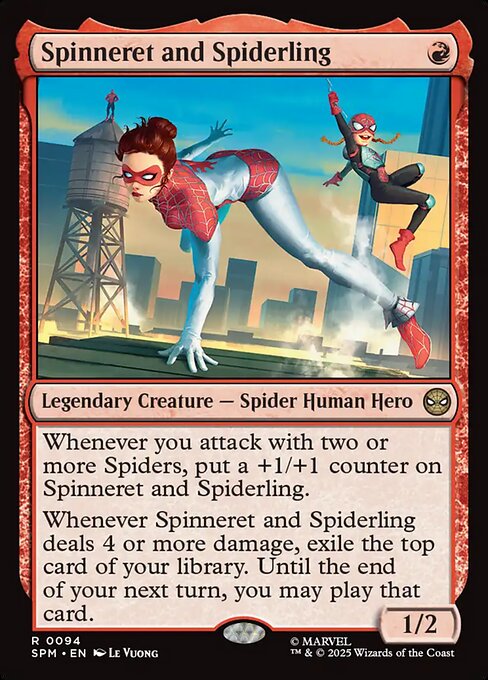 スピナレットとスパイダリング/Spinneret and Spiderling [SPM][FOIL]