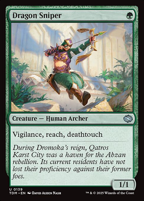 龍を狙い撃つ者/Dragon Sniper [TDM][FOIL]