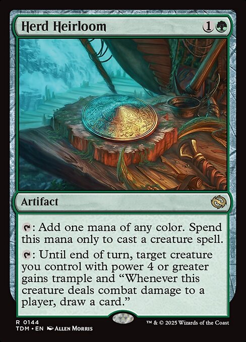 群れの家宝/Herd Heirloom [TDM][FOIL]