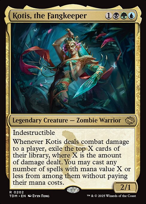 牙の番人、コーティス/Kotis, the Fangkeeper [TDM][FOIL]