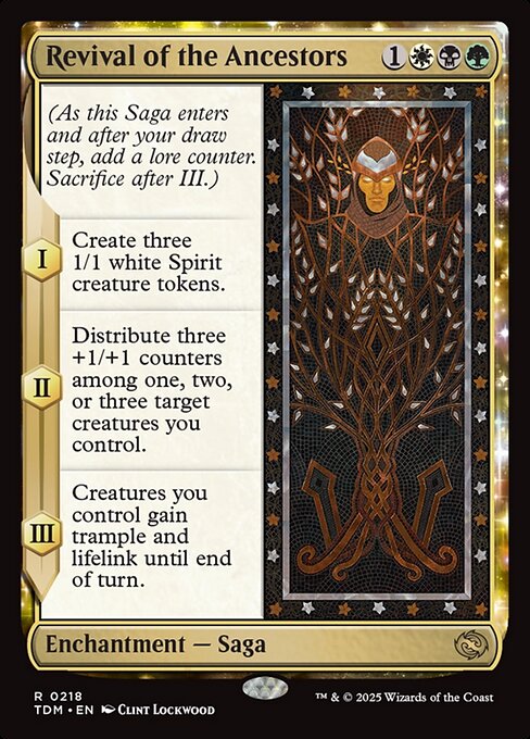 祖先たちの蘇生/Revival of the Ancestors [TDM]