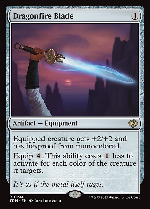 龍火の刃/Dragonfire Blade [TDM][FOIL]