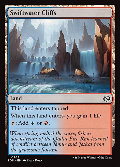 急流の崖/Swiftwater Cliffs [TDM][FOIL]