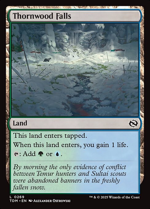 茨森の滝/Thornwood Falls [TDM][FOIL]