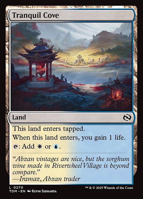 平穏な入り江/Tranquil Cove [TDM][FOIL]