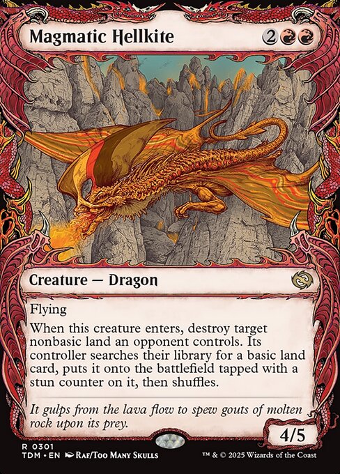 マグマのヘルカイト/Magmatic Hellkite [TDM-BF][ショーケース]