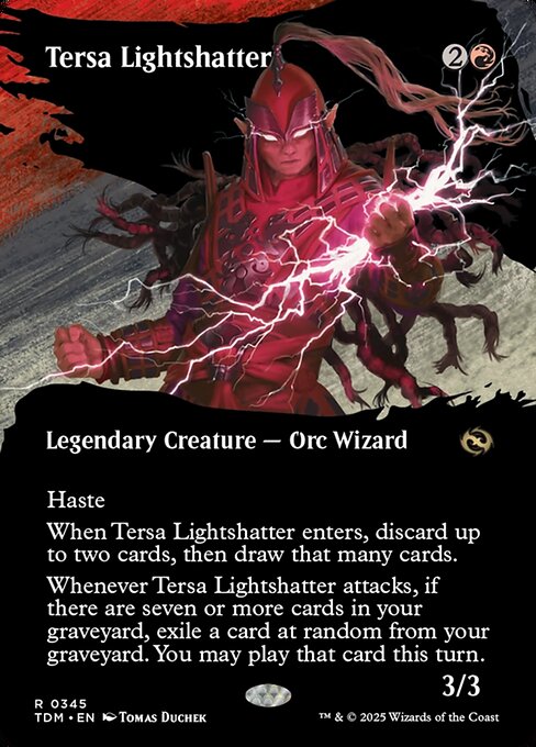 光砕く者、テルサ/Tersa Lightshatter [TDM-BF][ボーダーレス][FOIL]
