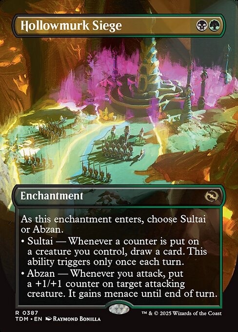 漆黒洞穴の包囲/Hollowmurk Siege [TDM-BF][ボーダーレス]