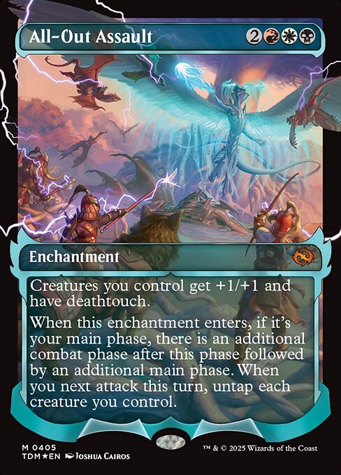 総攻撃/All-Out Assault [TDM-BF][ショーケース][FOIL]