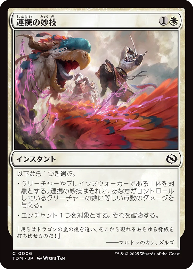 連携の妙技/Coordinated Maneuver [TDM]