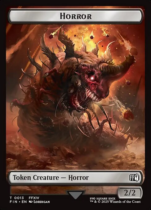 ホラートークン/Horror token [FIN]