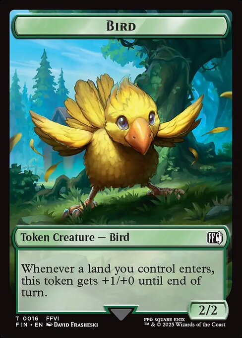 鳥トークン/Bird token [FIN]