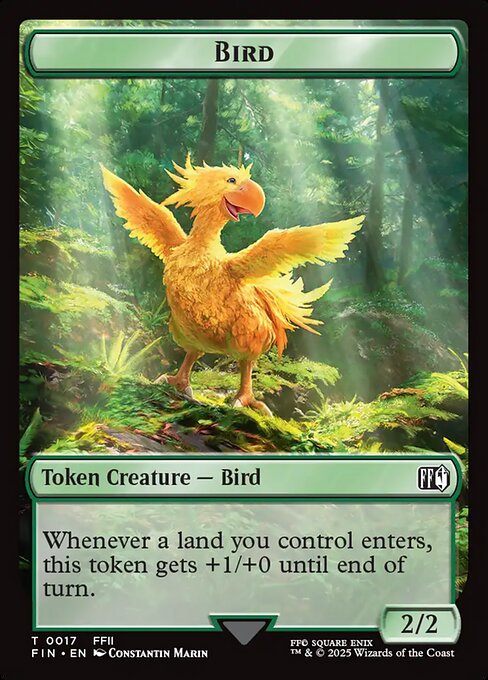 鳥トークン/Bird token [FIN]