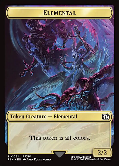 エレメンタルトークン/Elemental token [FIN]