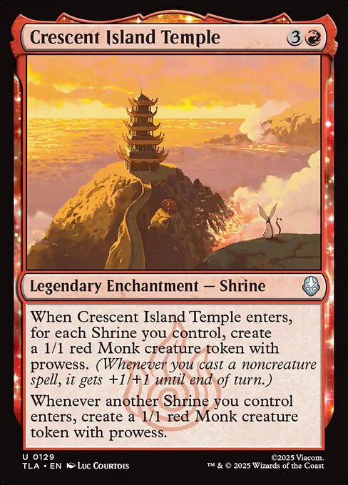 三日月の島の寺/Crescent Island Temple [TLA][FOIL]