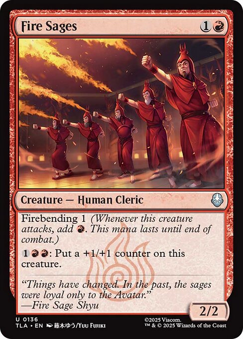 火の賢者/Fire Sages [TLA][FOIL]