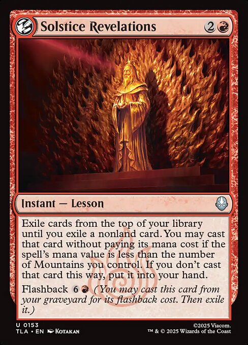 冬至に明かされる秘密/Solstice Revelations [TLA][FOIL]