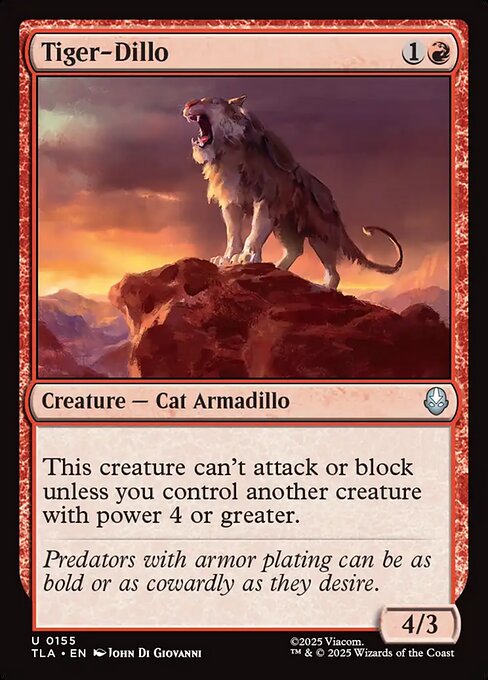 トラマジロ/Tiger-Dillo [TLA][FOIL]