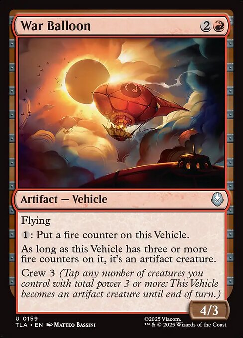戦気球/War Balloon [TLA][FOIL]