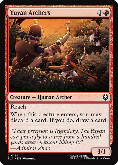 ユーヤン弓矢隊/Yuyan Archers [TLA]